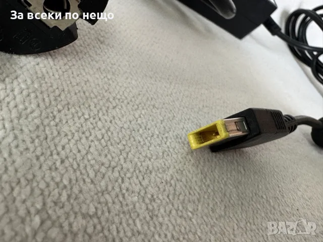Оригинално захранване зарядно за лаптоп Lenovo 20V 3.25A 65W Правоъгълна букса , зарядно Lenovо, снимка 4 - Кабели и адаптери - 56133037