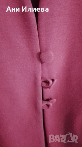 Трикотажно сако с цвете цвят пепел от рози , снимка 7 - Сака - 39362809