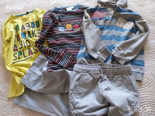 Лот , анцунг , спортно долнище , тениски , блузи 134 / 140, снимка 2 - Детски анцузи и суичери - 40682697