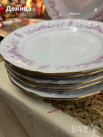 Розовата дантела на Изида💗 , снимка 4 - Чинии - 52668874