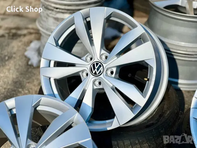 5х112 18 Джанти Нови VW ID 3 Passat Golf Caddy Sharan Touran 5x112, снимка 8 - Гуми и джанти - 49745363