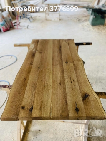 Плотове за маси с жив ръб от масивна дървесина , снимка 3 - Маси - 51745403