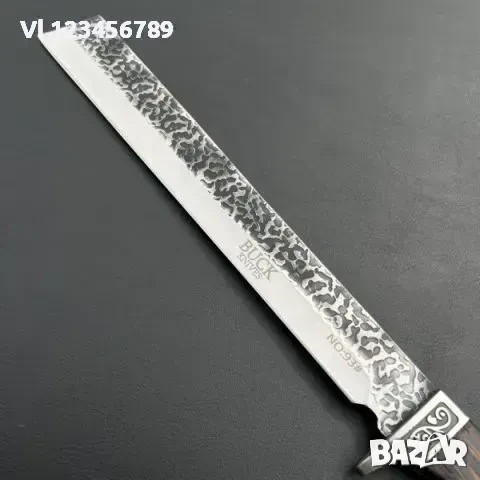 Огромен ловен нож BUCK KNIVES 94 , 5CR13Моv, 300x420 mm, снимка 3 - Ножове - 50663908
