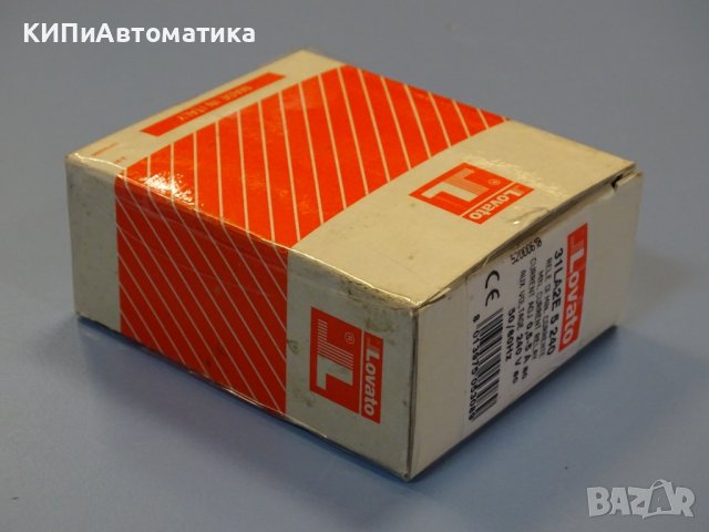 Реле Lovato 31LA2E 5 240 MIN Current Relay 240V 50/60Hz, снимка 8 - Резервни части за машини - 42131518