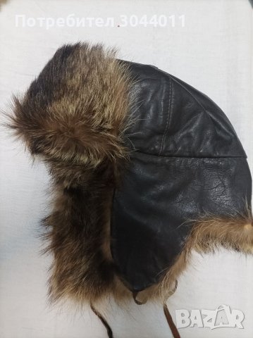 Шапки ушанки с естествен косъм 