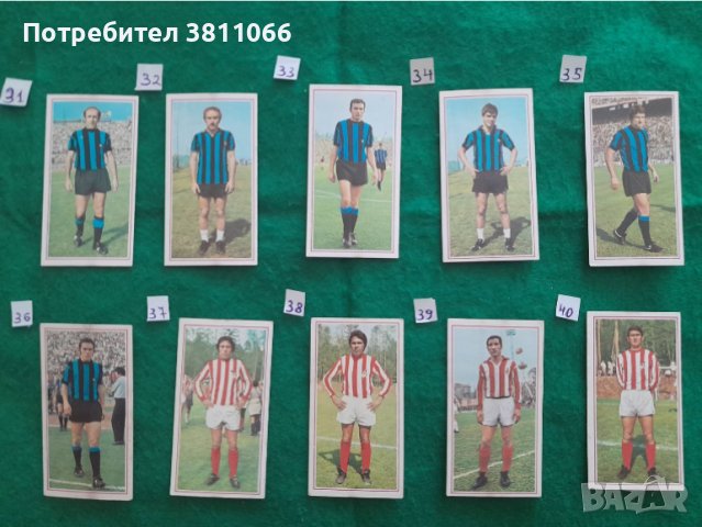 Panini and Valida old stickers/ Стари стикери на Панини и Валида на футболисти -1965-1980г, снимка 14 - Колекции - 44811615