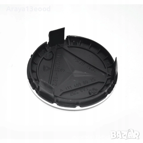 Капачки за джанти MERCEDES BENZ 75ММ 4 бр. A1714000025, снимка 5 - Аксесоари и консумативи - 51438022