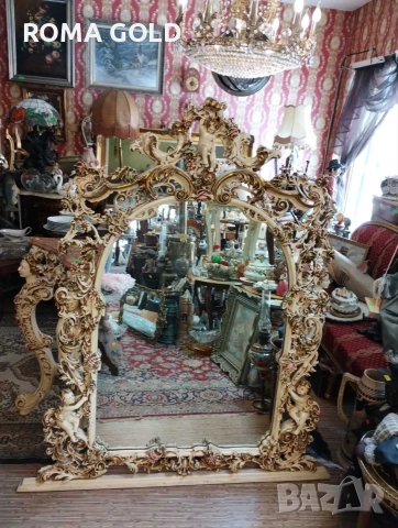 Италианска конзола с огледало., снимка 3 - Други - 54125215