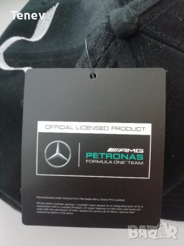 Mercedes Lewis Hamilton нова шапка с автограф AMG F1 Petronas Мерцедес Хамилтън , снимка 9 - Фен артикули - 37621320
