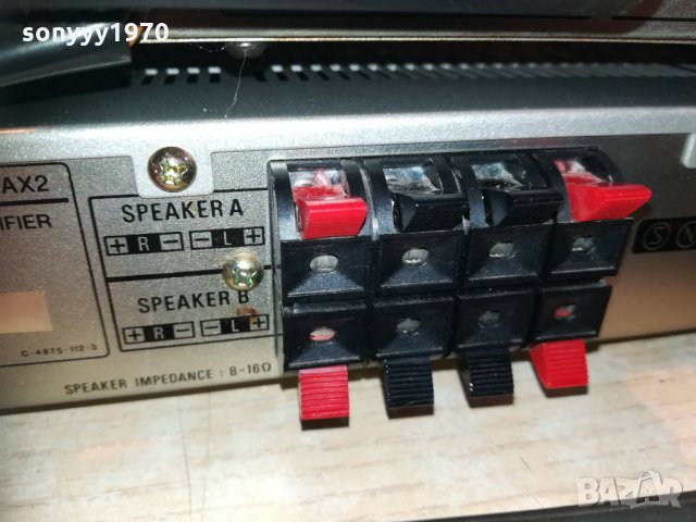 sony only sony x 2 ampli & tuner like new 1112201644, снимка 18 - Ресийвъри, усилватели, смесителни пултове - 31088508