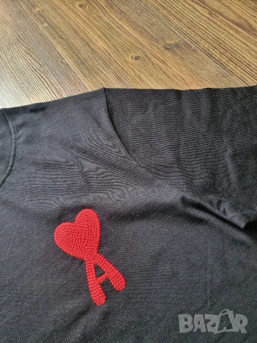 Страхотна мъжка тениска AMI размер S M L XL 2XL , снимка 4 - Тениски - 53212862