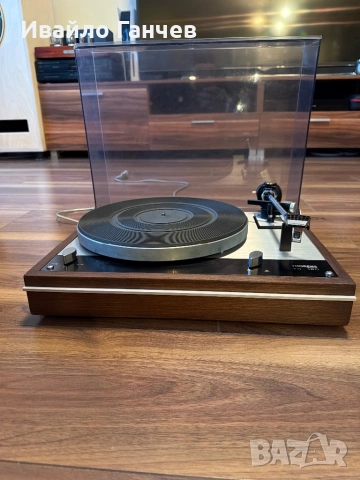 Thorens TD-160 много добър грамофон с доза Ortofon MC 20 mk2 с повишаващ трансформатор, снимка 3 - Грамофони - 54282025