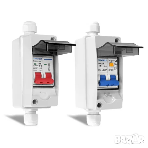 IP65 Водоустойчива електрическа разпределителна кутия с DC соларен прекъсвач MCB 63A, снимка 4 - Друга електроника - 49917156