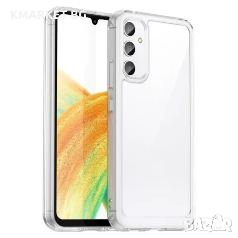 Samsung Galaxy A34 5G Силиконов Калъф Transparent TPU и Протектор, снимка 6 - Калъфи, кейсове - 48128730