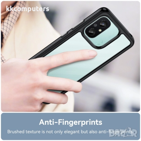 Xiaomi Redmi 12C / 11A Силиконов Калъф Transparent TPU и Протектор, снимка 8 - Резервни части за телефони - 52638558