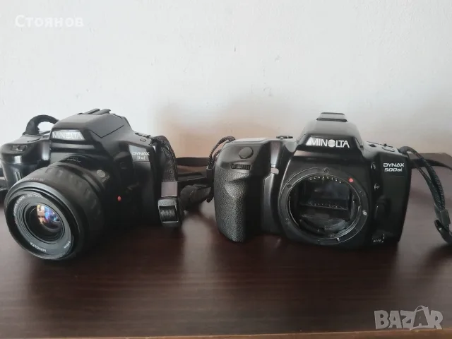 Камери MINOLTA DYNAX 3xi MINOLTA DYNAX 500si Japan , снимка 3 - Фотоапарати - 55951448
