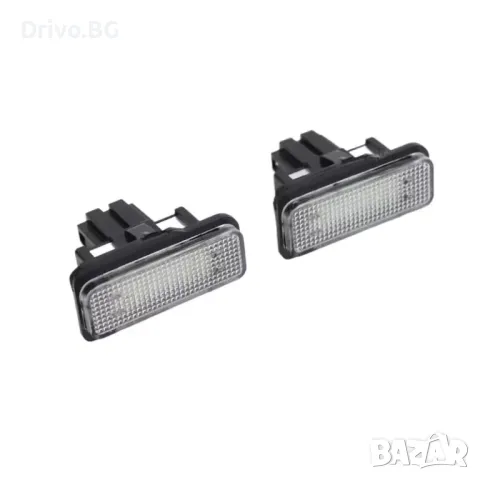 LED Плафони за Заден Номер на Mercedes W203, W209 и R230, снимка 3 - Аксесоари и консумативи - 49235305