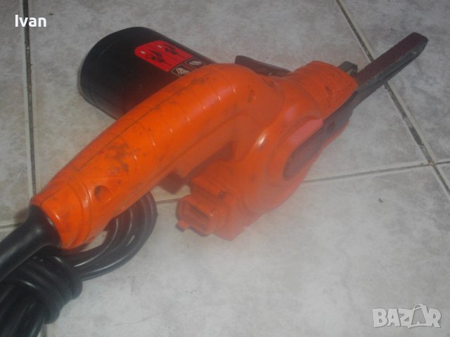 Black Decker KA900E-Ел.Пила-Мини Лентов Шлайф-350 Вата-Отличен-За Шлайфане В Труднодостъпни Места, снимка 15 - Други инструменти - 42166469