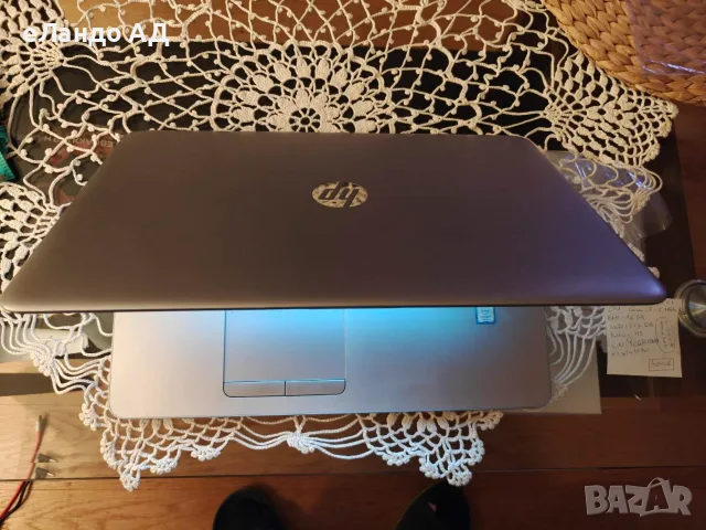 Лаптоп HP EliteBook 850 G4 (с нова батерия) + HP UltraSlim Docking Station, снимка 2 - Лаптопи за работа - 56135387