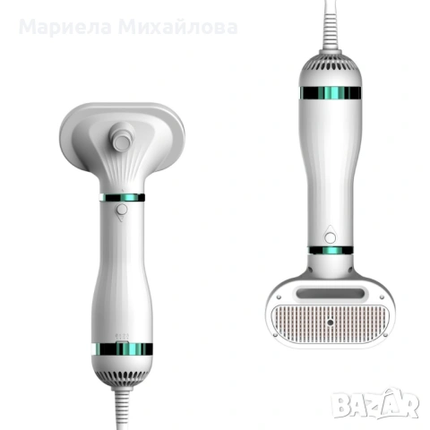 Компактен 2 в 1 безшумен сешоар и четка за домашни любимци!, снимка 2 - Други стоки за животни - 53247810