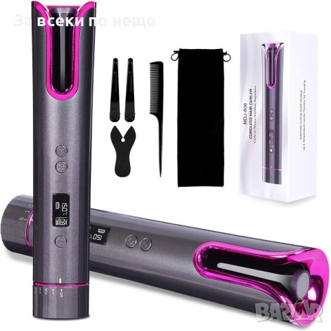 Автоматична-въртяща маша за коса за къдрици