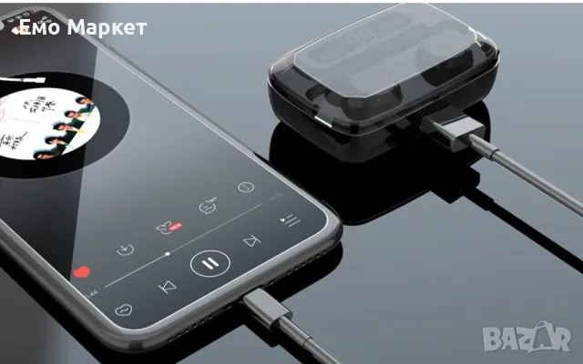 Безжични bluetooth слушалки с LED цифров дисплей , снимка 7 - Bluetooth слушалки - 49152349