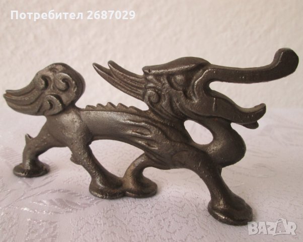 стара отварачка дракон метал фигура пластика, кибрит, пепелник, дракони, метал