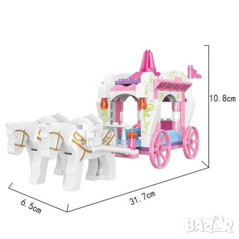 Конструктор Каляска 98 части, снимка 3 - Конструктори - 52887668