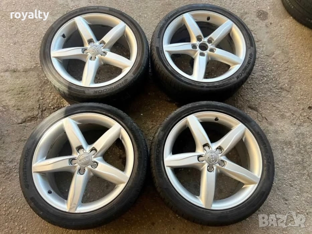 5х112 18 Джанти Audi A3 A4 A6 5x112 Ауди А3 А4 А6 Оригинални, снимка 7 - Аксесоари и консумативи - 51610226