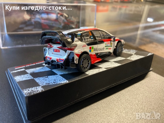 Toyota Yaris WRC метален модел 1:43, снимка 3 - Колекции - 51818208
