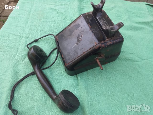SABA 1946г Телефон с манивела, снимка 6 - Стационарни телефони и факсове - 34542473