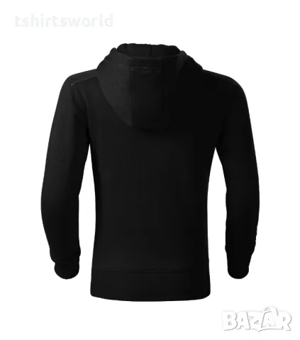 Нов детски суичър с ЦИП и качулка в черен цвят, снимка 3 - Детски анцузи и суичери - 47969801