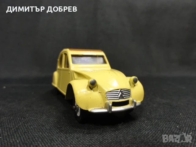 1/43 DINKY ATLAS CHINA CITROEN 2CV МЕТАЛНА КОЛИЧКА, снимка 5 - Колекции - 51008874