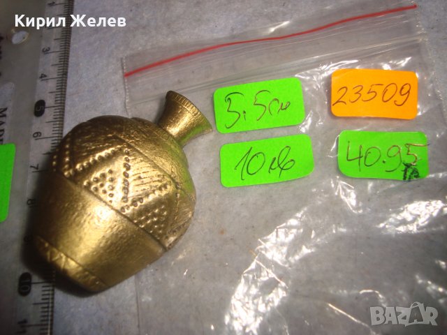 МАСИВНА ОЛОВНА БРОНЗИРАНА ФИГУРАЛНА РЕТРО АРТ БРОШКА 23509, снимка 2 - Други - 38138084