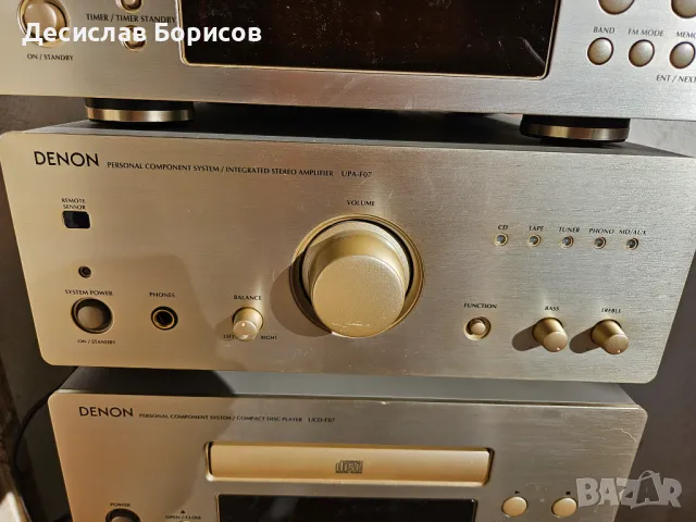 Стерео уредба Denon, снимка 4 - Аудиосистеми - 49505052