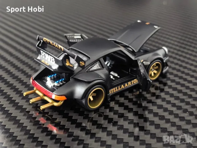 Porsche Rwb 930 Stella Artois Diecast Model Limited Edition 1999pcs Hg-Model 1:64, снимка 4 - Колекции - 52916222