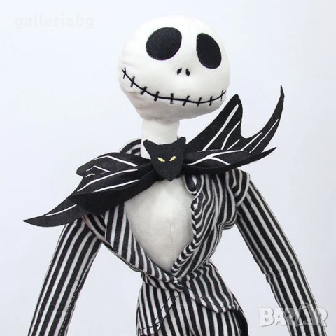 50см! Плюшена играчка Jack Skellington - Кошмарът преди Коледа (The Nightmare Before Christmas), снимка 1 - Плюшени играчки - 44246322