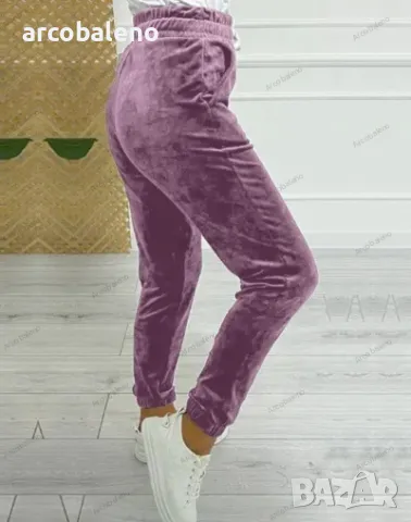 Дамски есенно-зимен ежедневен панталон с еластична талия, 5цвята , снимка 9 - Панталони - 47933036