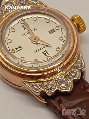 Руски златен часовник, снимка 5 - Дамски - 55777157