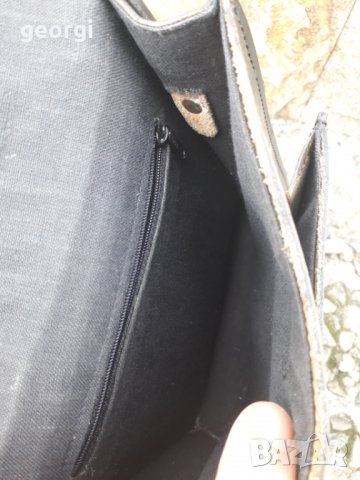 Кожена чанта през рамо естествена кожа    15/4, снимка 8 - Чанти - 31443307