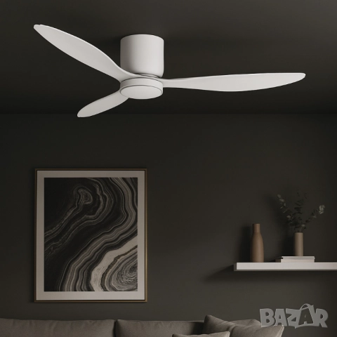 Brizy Bright Minimal – Вентилатор за таван с лампа, снимка 8 - Друга електроника - 51926841