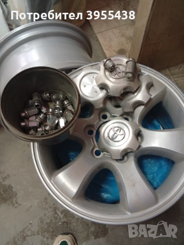 Алуминиеви джанти за Тойота Ланд Крузер 17х7JJ, снимка 4 - Гуми и джанти - 52037613