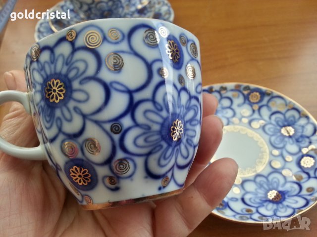 Руски порцелан и десерт, снимка 8 - Антикварни и старинни предмети - 38494963