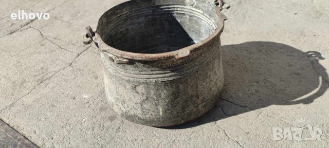 Стар меден бакър, снимка 4 - Антикварни и старинни предмети - 44417185