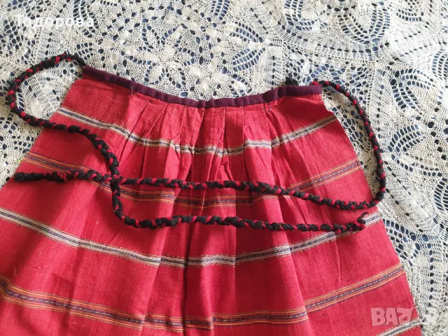 Автентична престилка от Хърцойска носия., снимка 6 - Антикварни и старинни предмети - 48651341