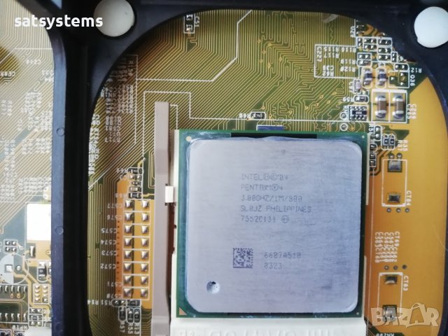Дънна платка Asus P4P8X Socket 478 CPU+FAN+RAM, снимка 9 - Дънни платки - 42876345