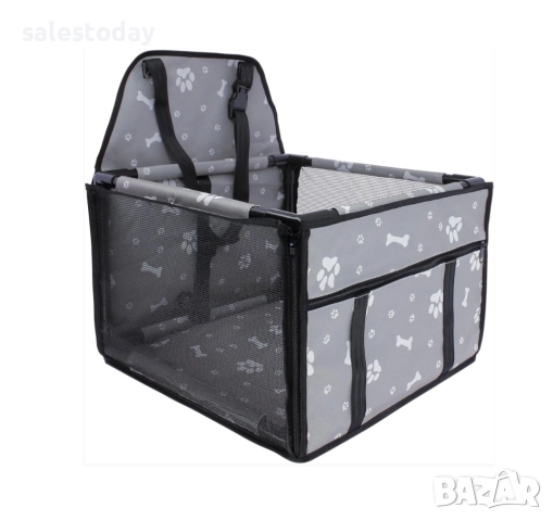 Седалка за кола за кучета, Кош за домашни любимци за автомобил, Столче за кола, снимка 8 - Аксесоари и консумативи - 51533151