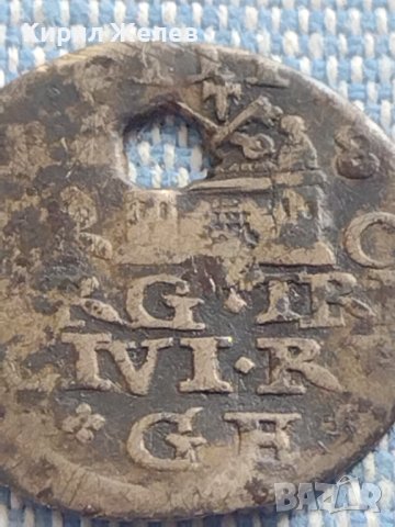 Сребърна монета 3 гроша Стефан Батори Рига 13706, снимка 6 - Нумизматика и бонистика - 42890417