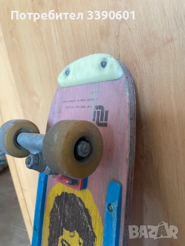Ретро скейтборд Майкъл Джексън, снимка 5 - Антикварни и старинни предмети - 54105858