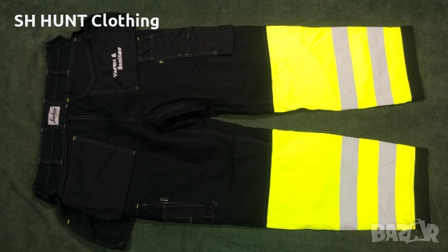 Snickers 3235 High-Vis Cotton Holster Pocket Trousers размер 54 / XL работен панталон W2-64, снимка 3 - Панталони - 52067725
